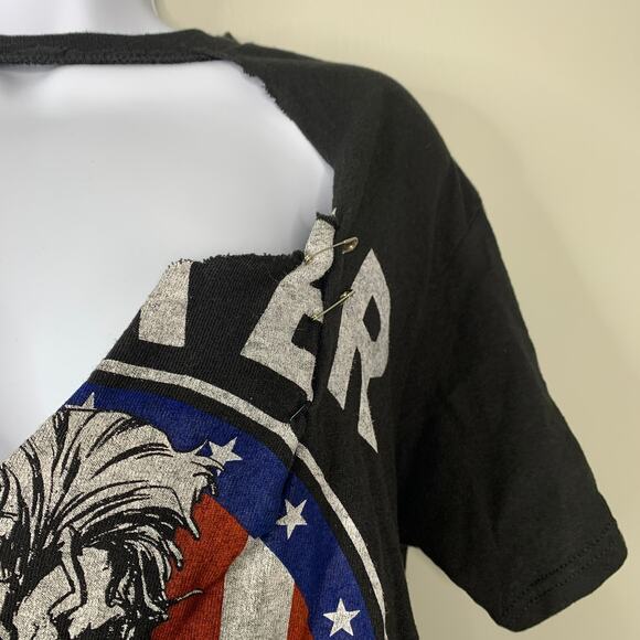 DC Comics The Joker Deep V Neck T-Shirt M - Picture 3 of 5